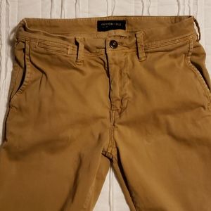 American Eagle Mens Skinny Chino Khaki